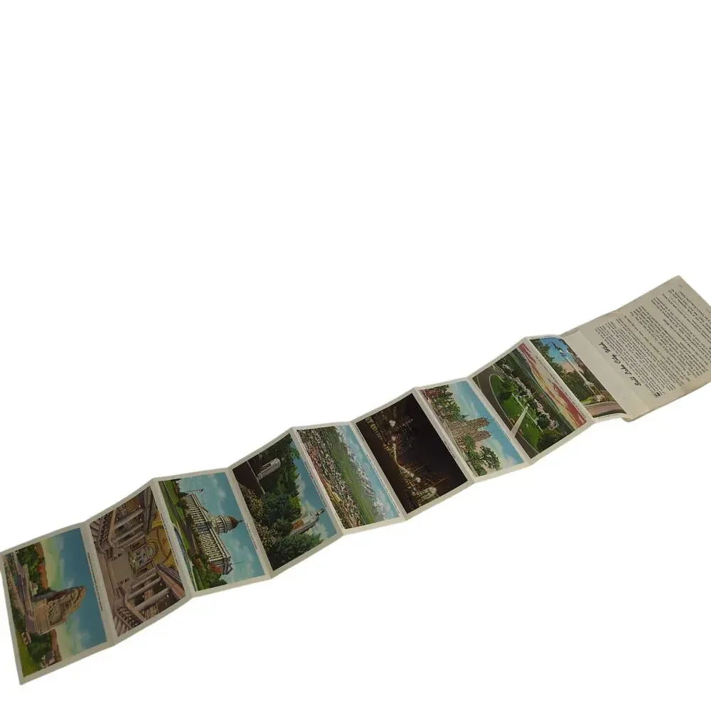An Art Folder of Salt Lake City Utah 1940s Fold-Out Linen Postcards UT‎ Mormons+
